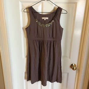Loft Beaded Baby Doll Dress